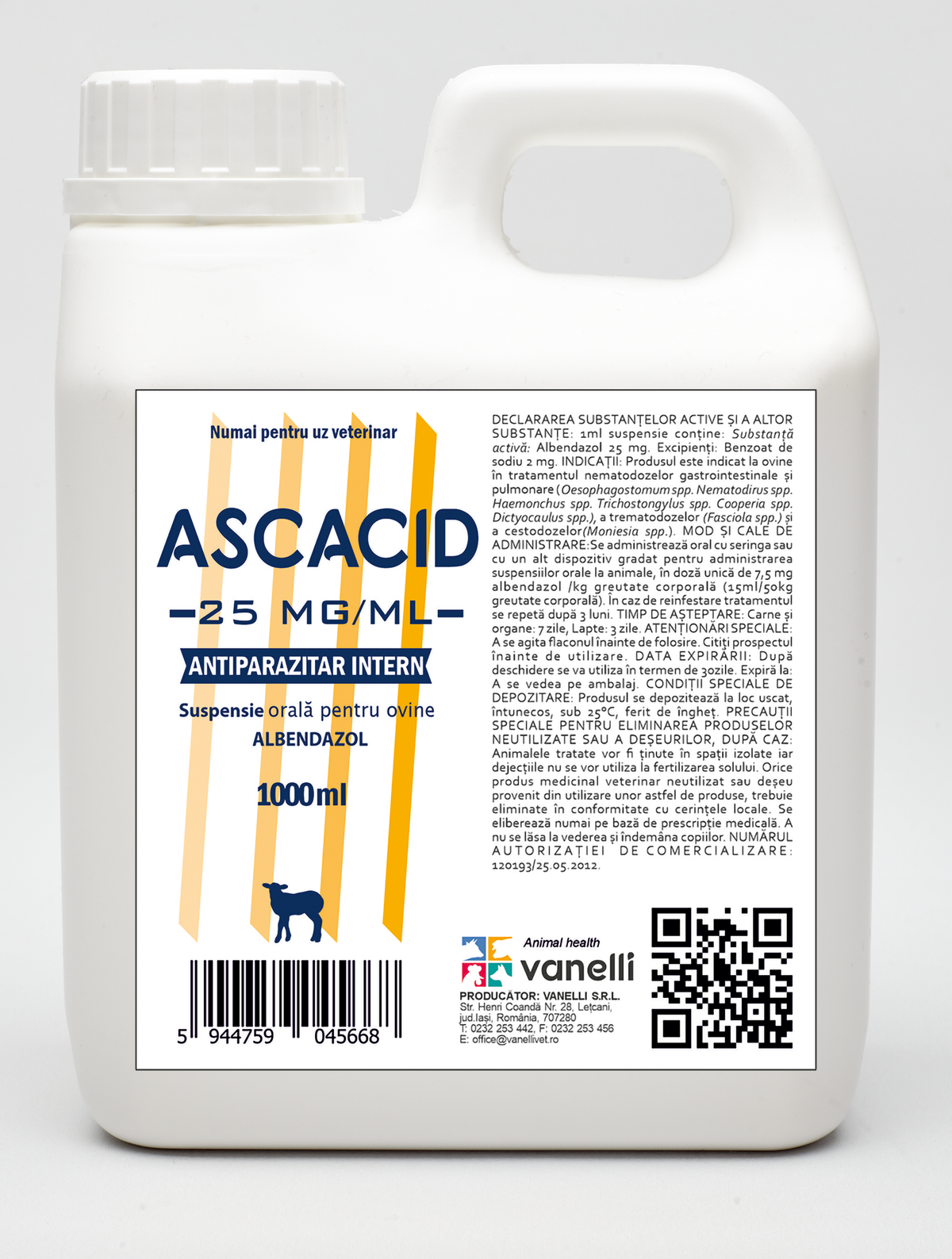 ASCACID 25 mg/ml *