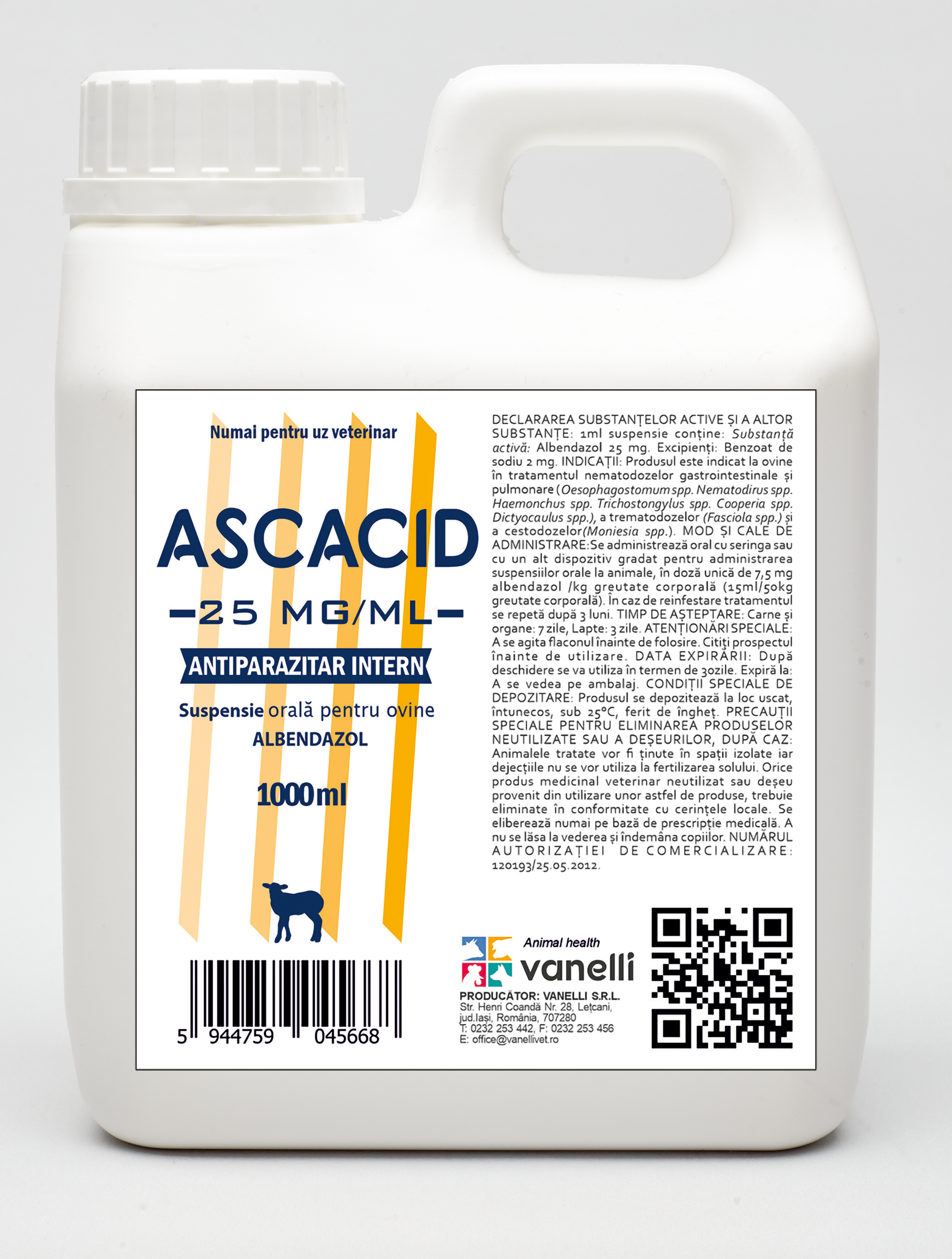 ASCACID 25 mg/ml *