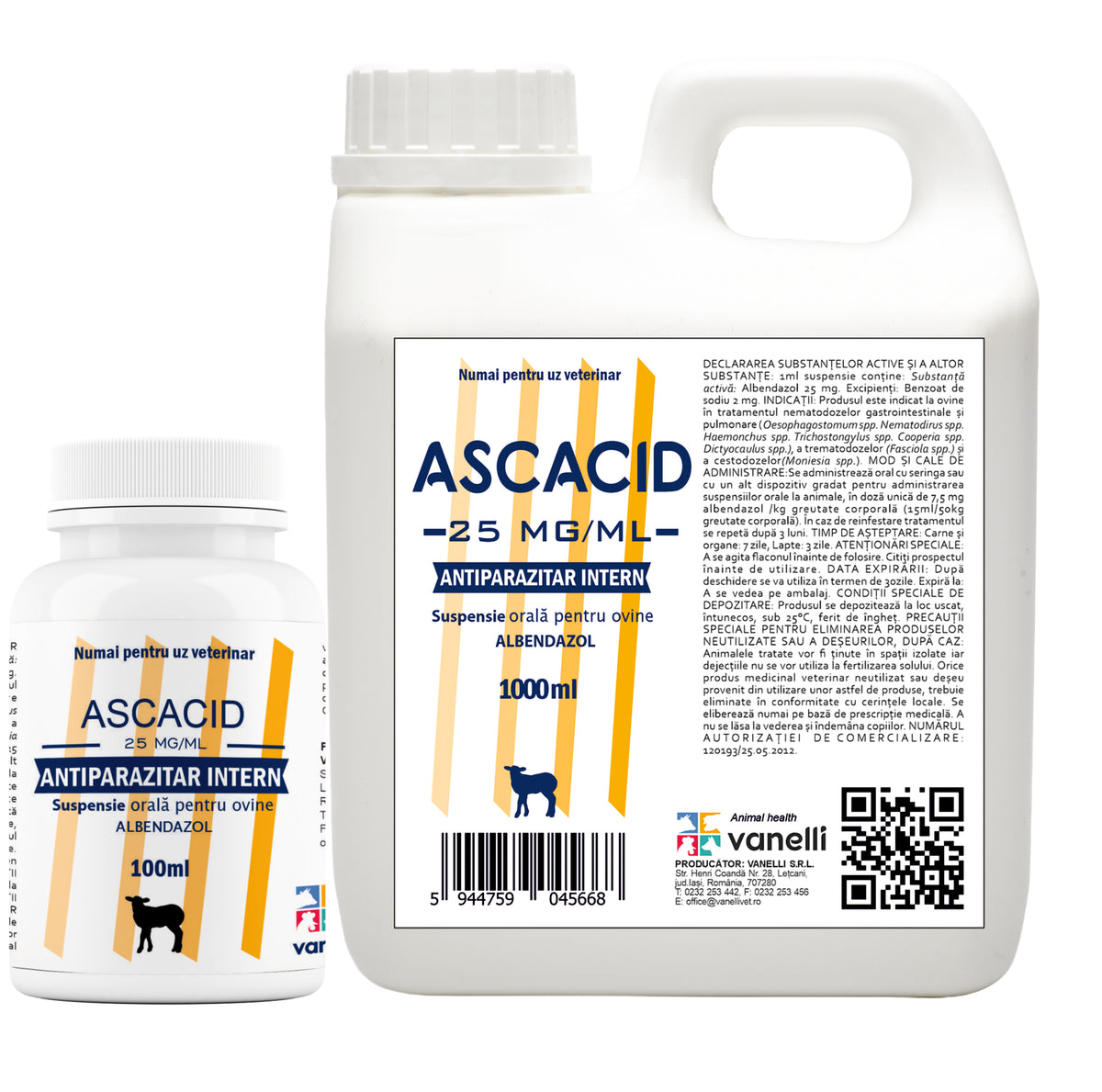 ASCACID 25 mg/ml *