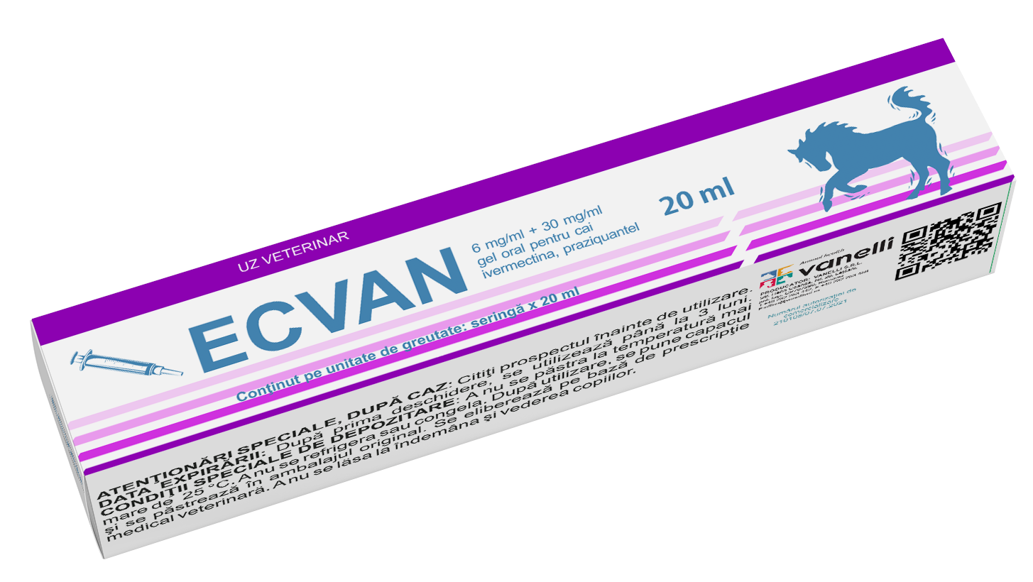 ECVAN gel oral pentru cai*