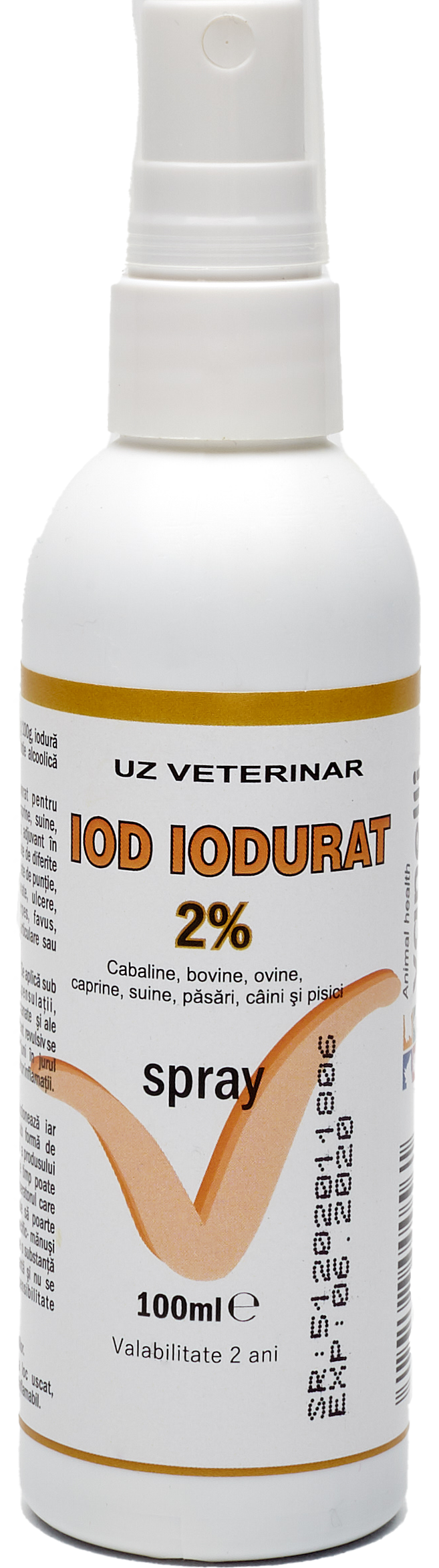 IOD IODURAT SPRAY 2% X 100 ML