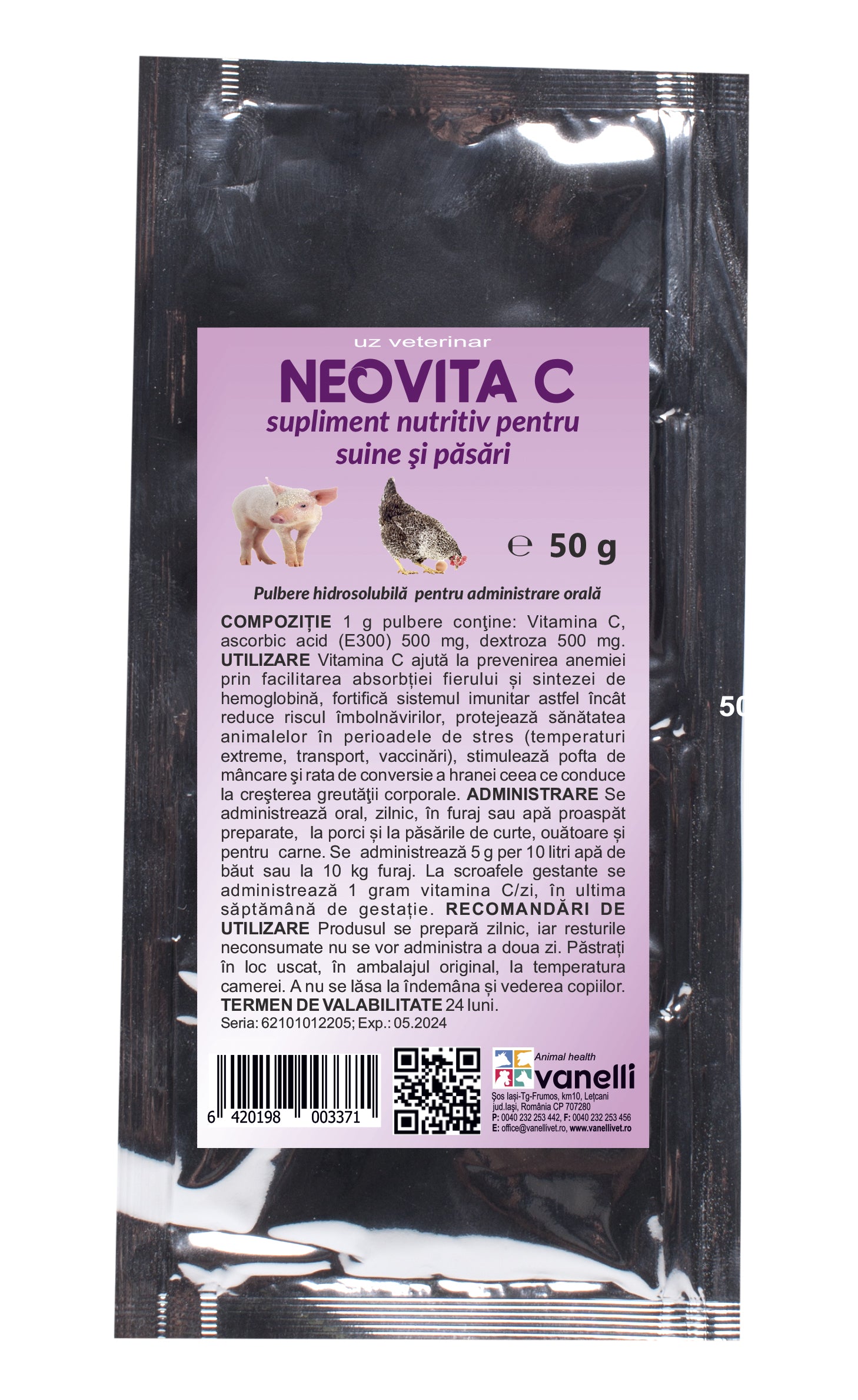 Neovita C Suine si Pasari