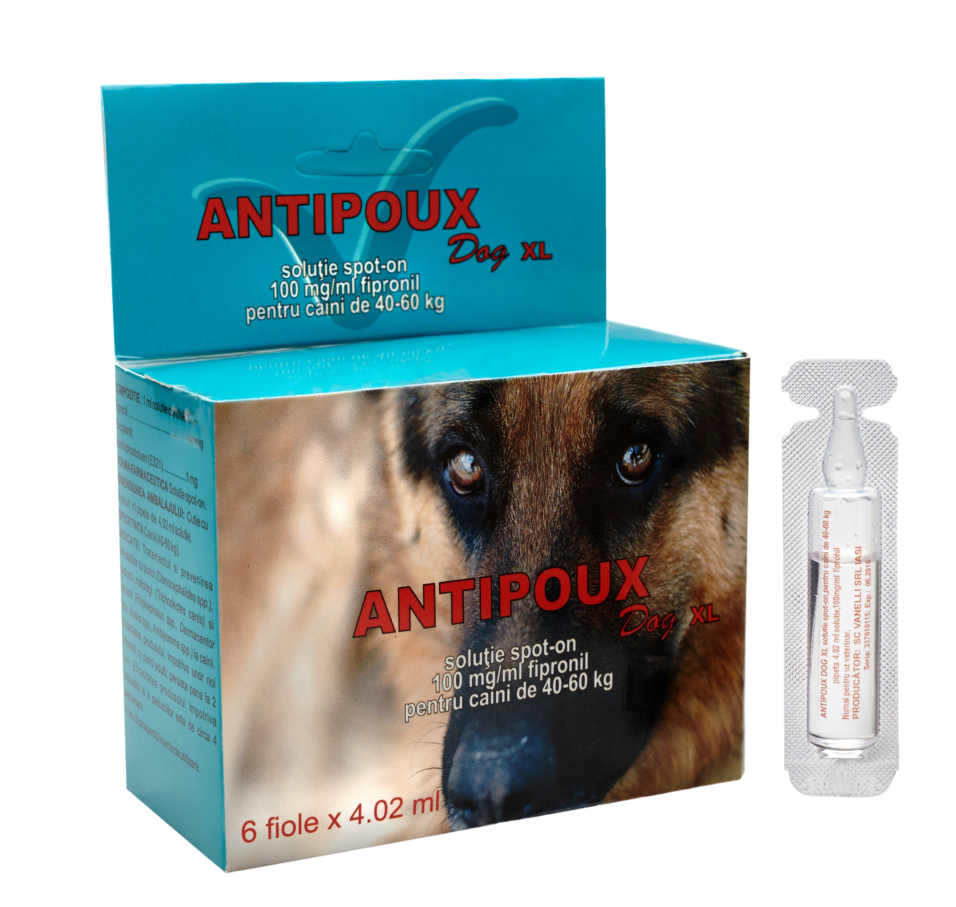 ANTIPOUX DOG spot on